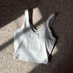 Cropped Light Support Tank Top